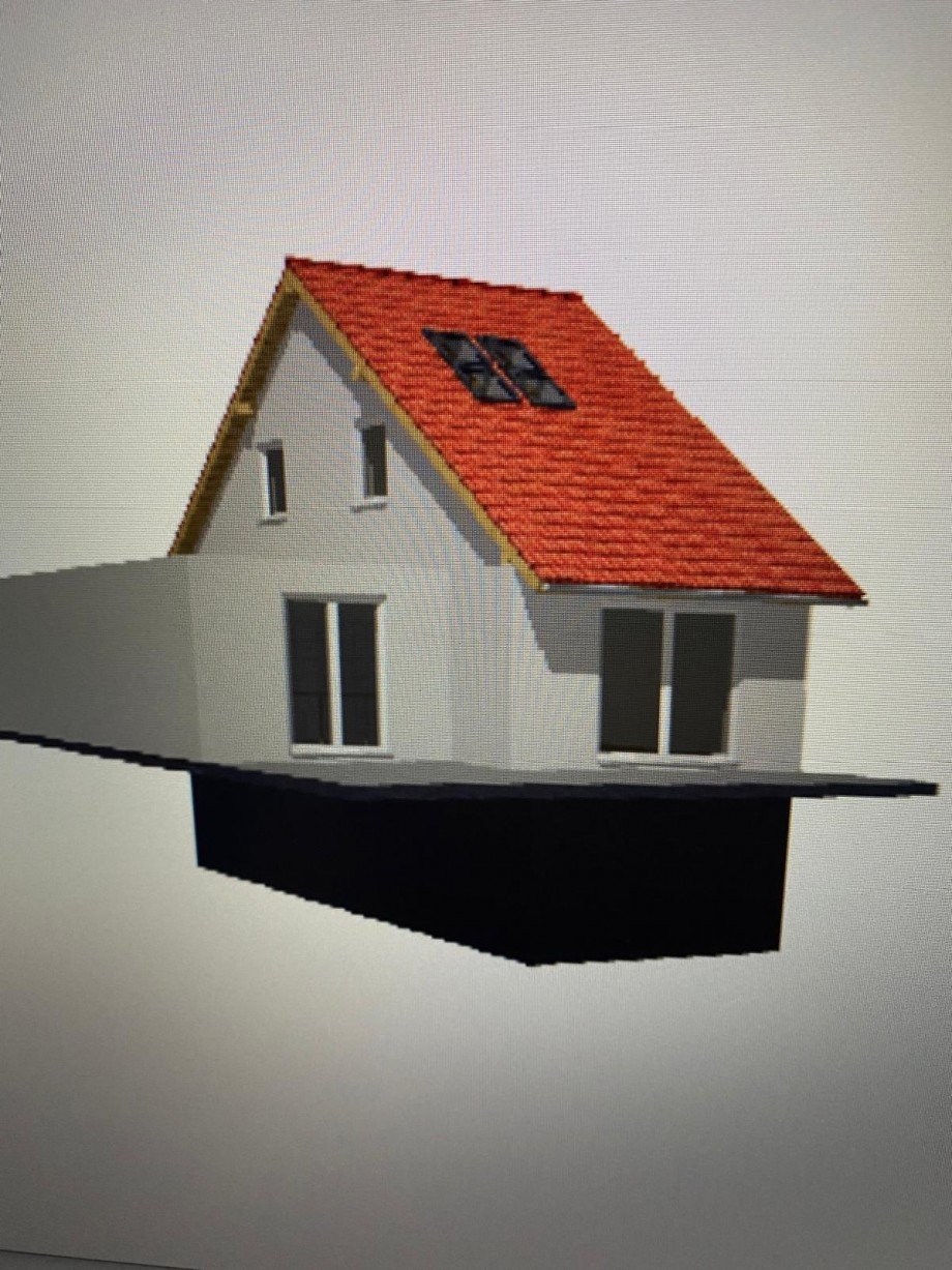 Ansicht hinten Reihenendhaus Berlin